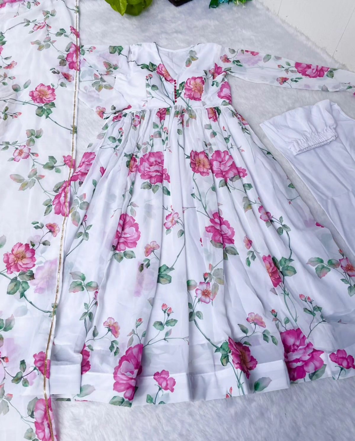 Floral Anarkali