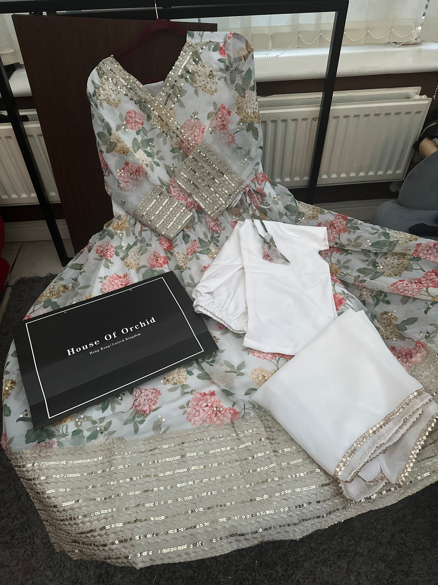 Floral Anarkali