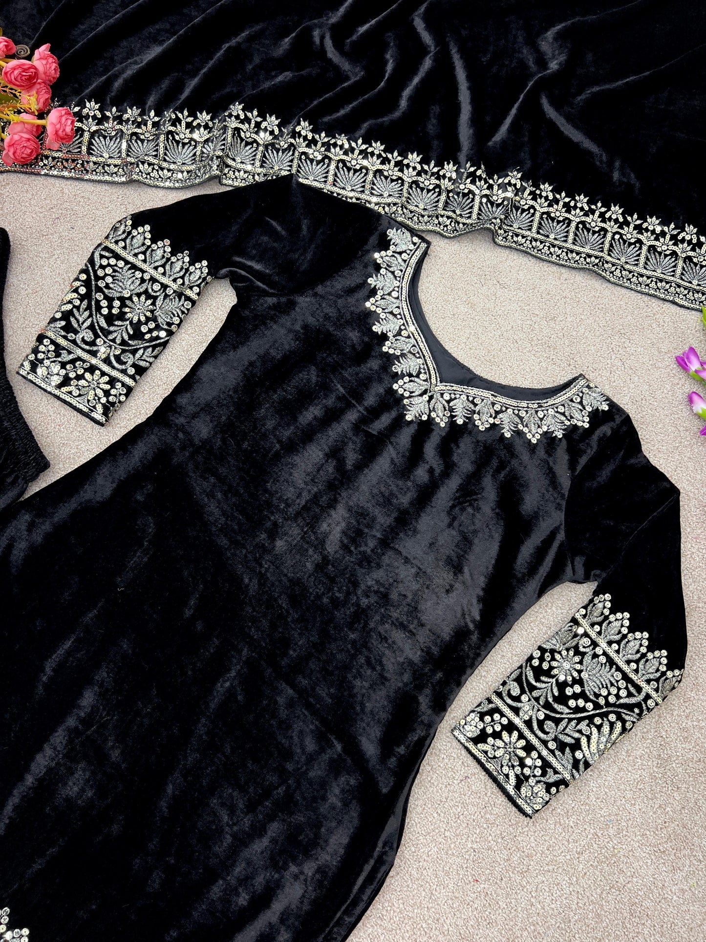 Velvet Sharara