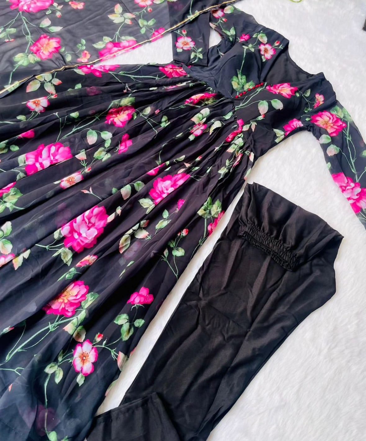 Floral Anarkali