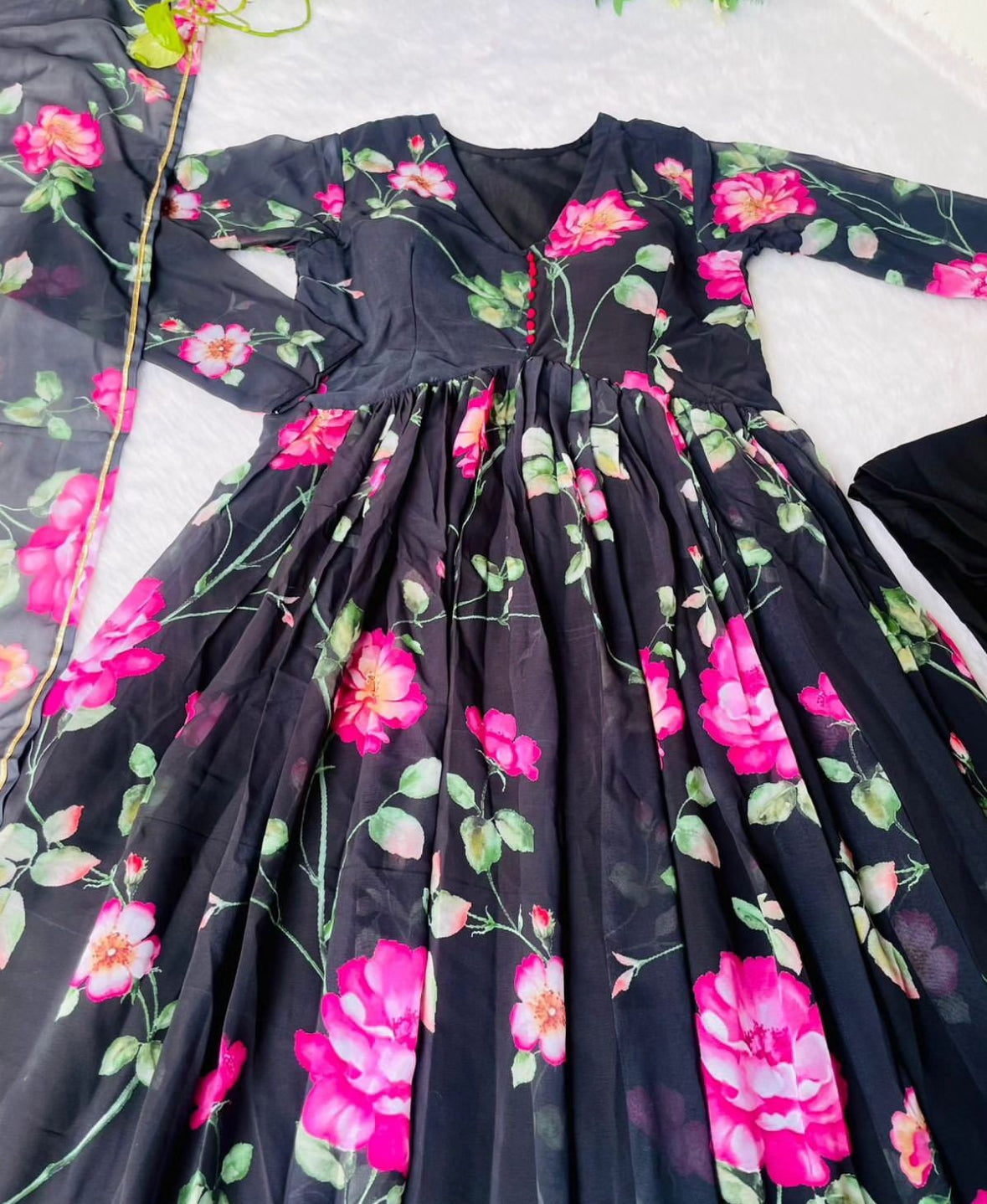 Floral Anarkali