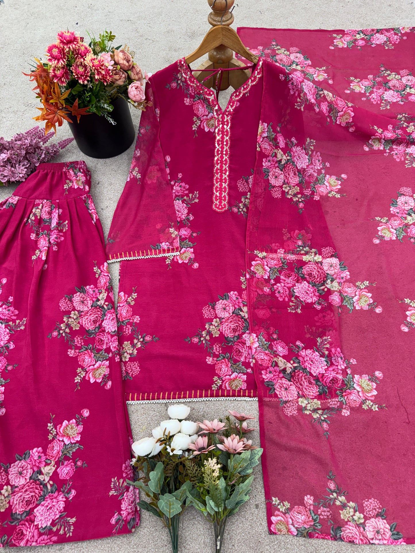 Floral Farshi Salwar
