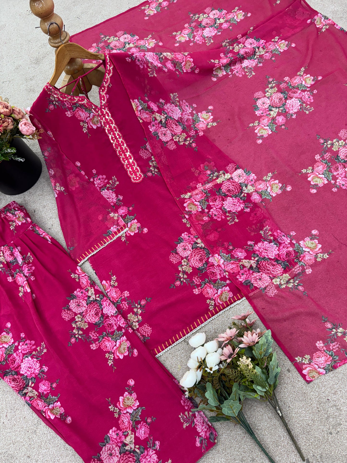 Floral Farshi Salwar