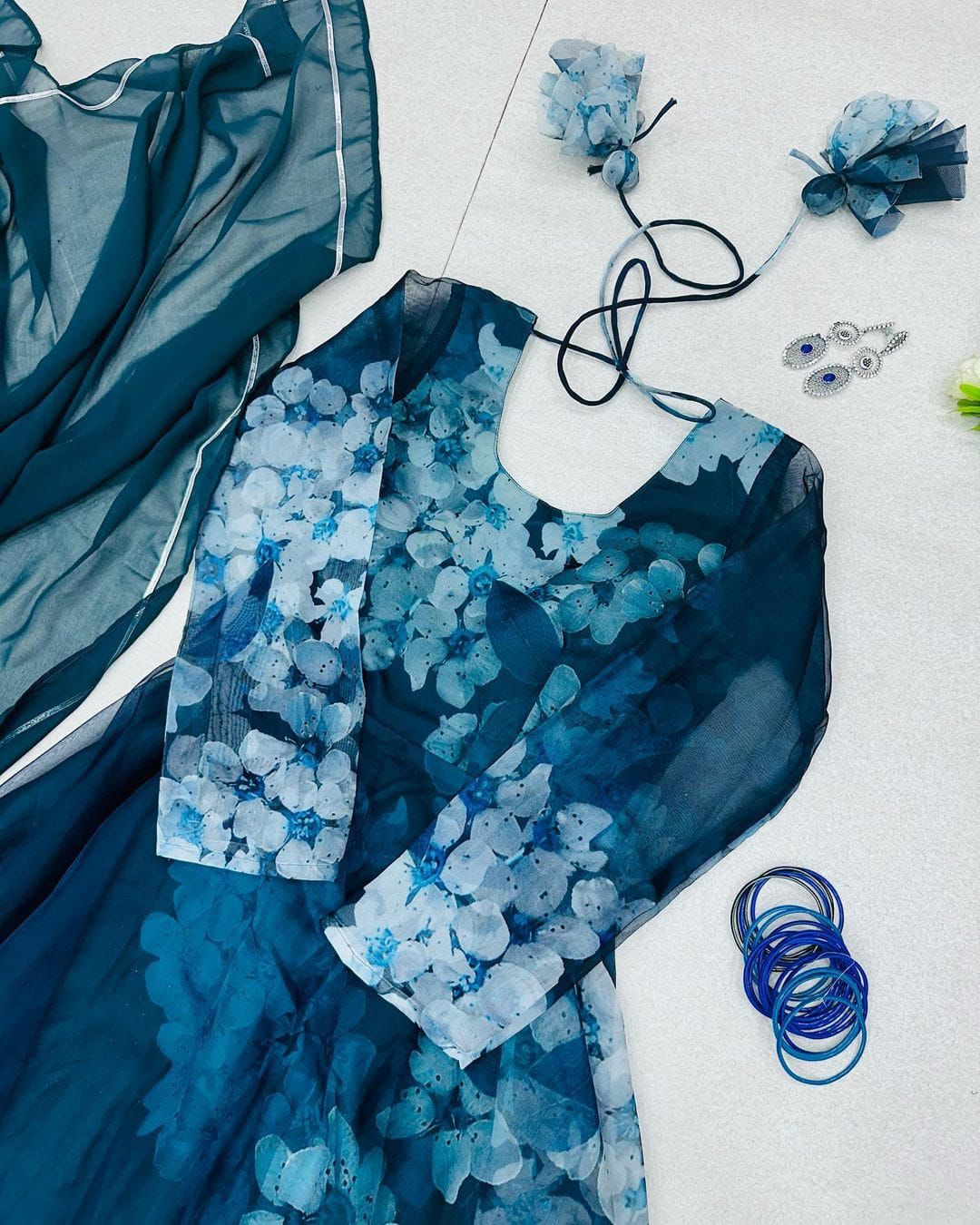 Floral Anarkali