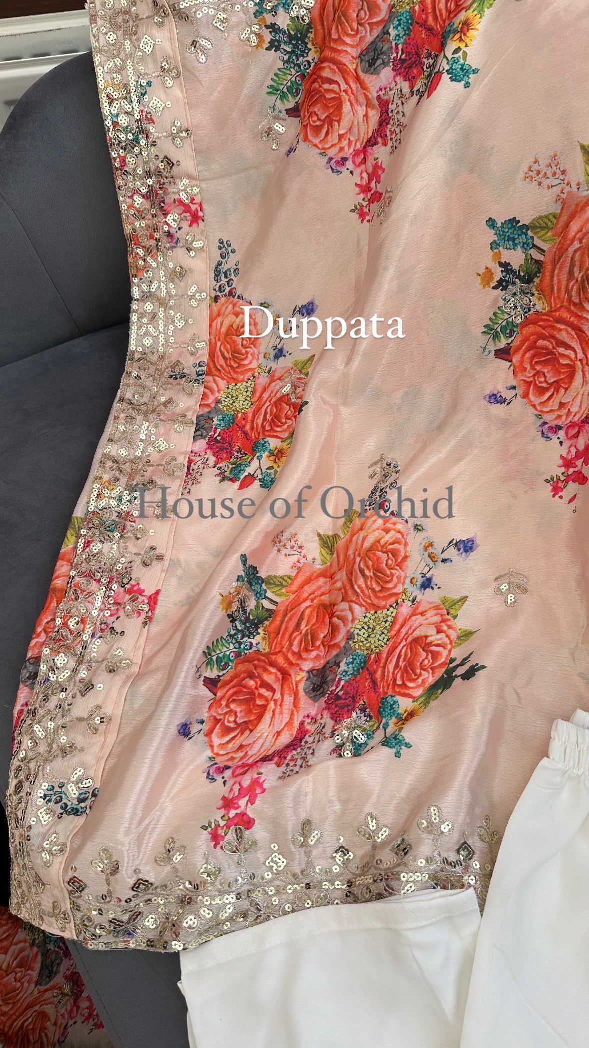 Floral Anarkali