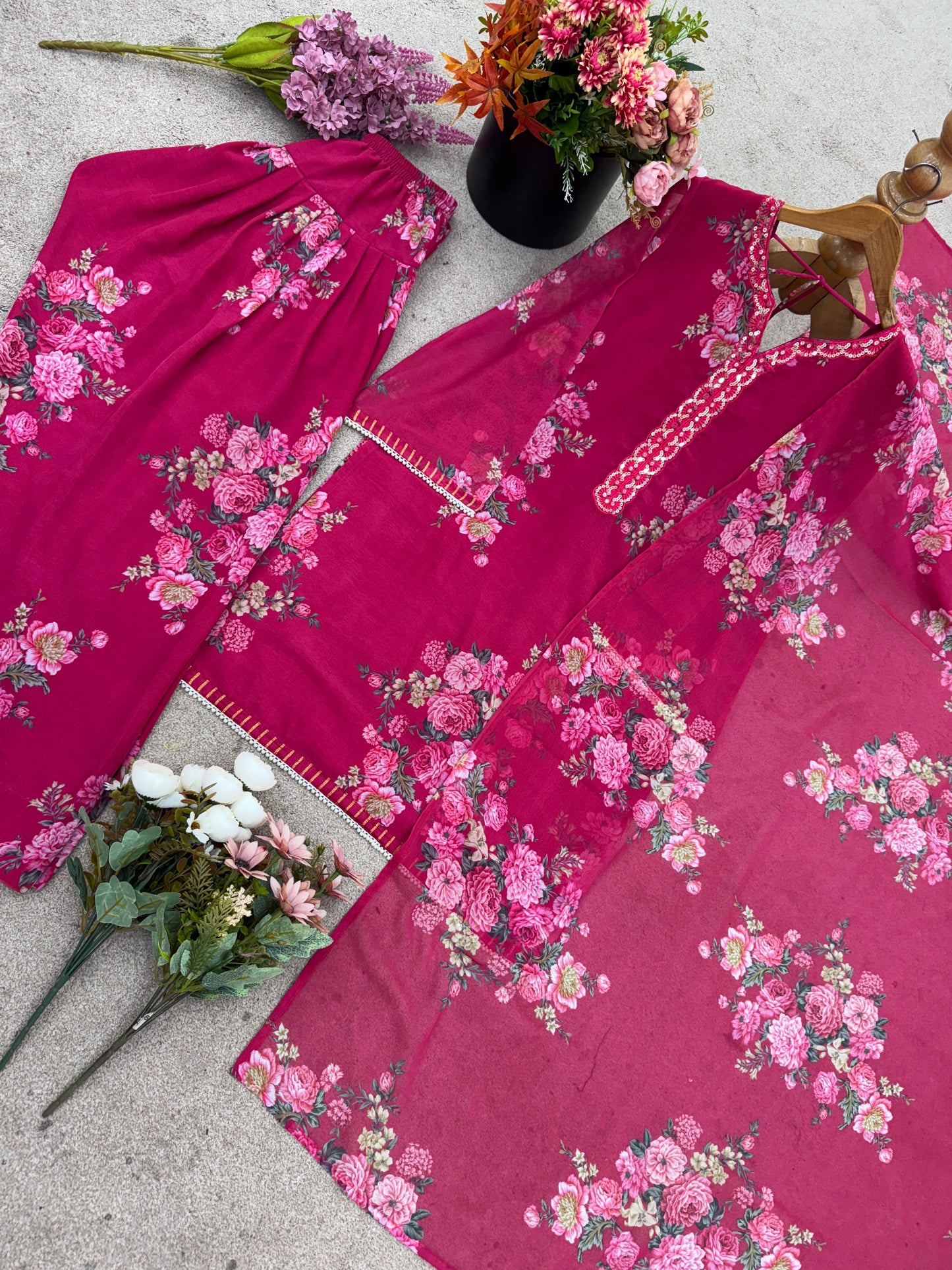 Floral Farshi Salwar