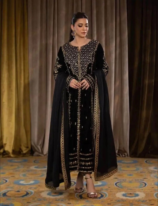 Black Velvet suit