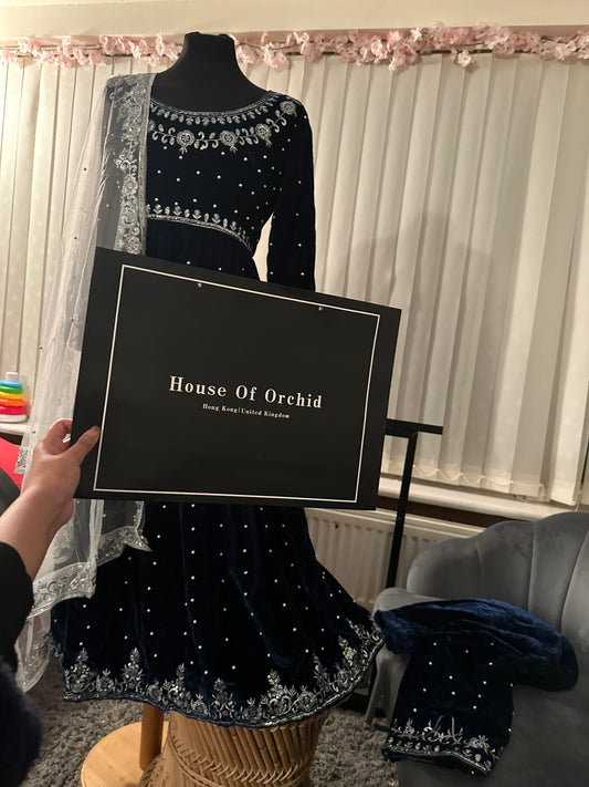 Velvet dress