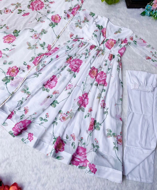Floral Anarkali