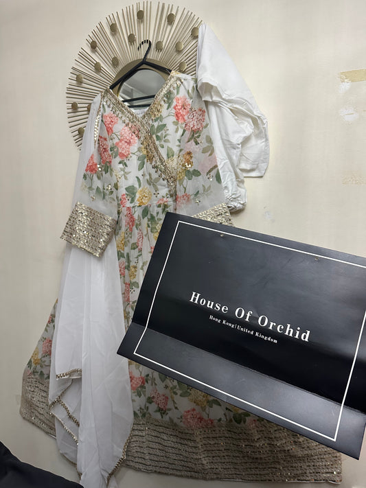 Floral Anarkali
