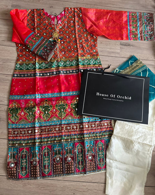 Mirror work suit