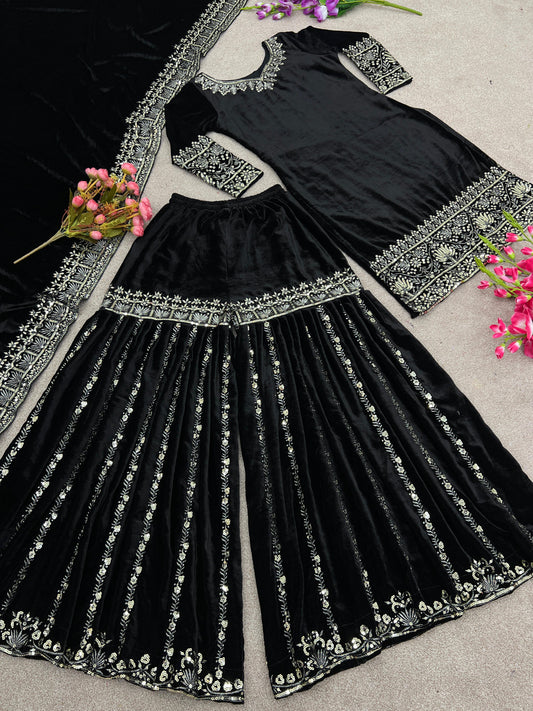 Velvet Sharara